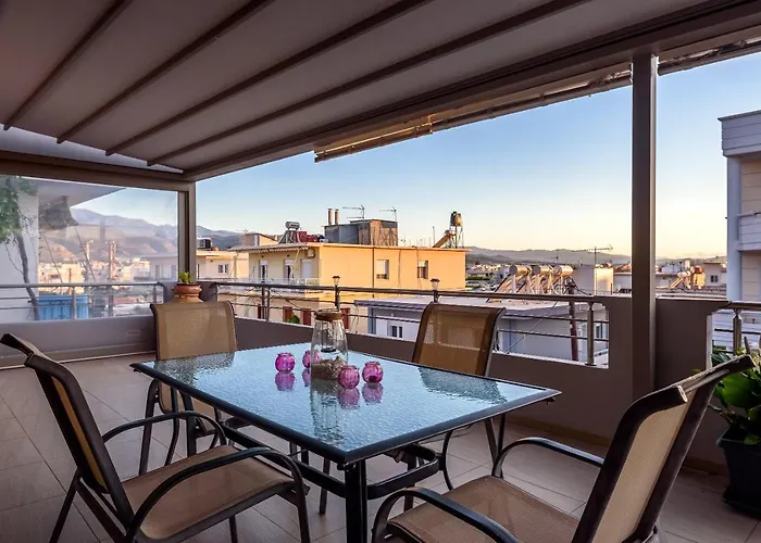 Evgenias Luxury With Rooftop Pool Appartement